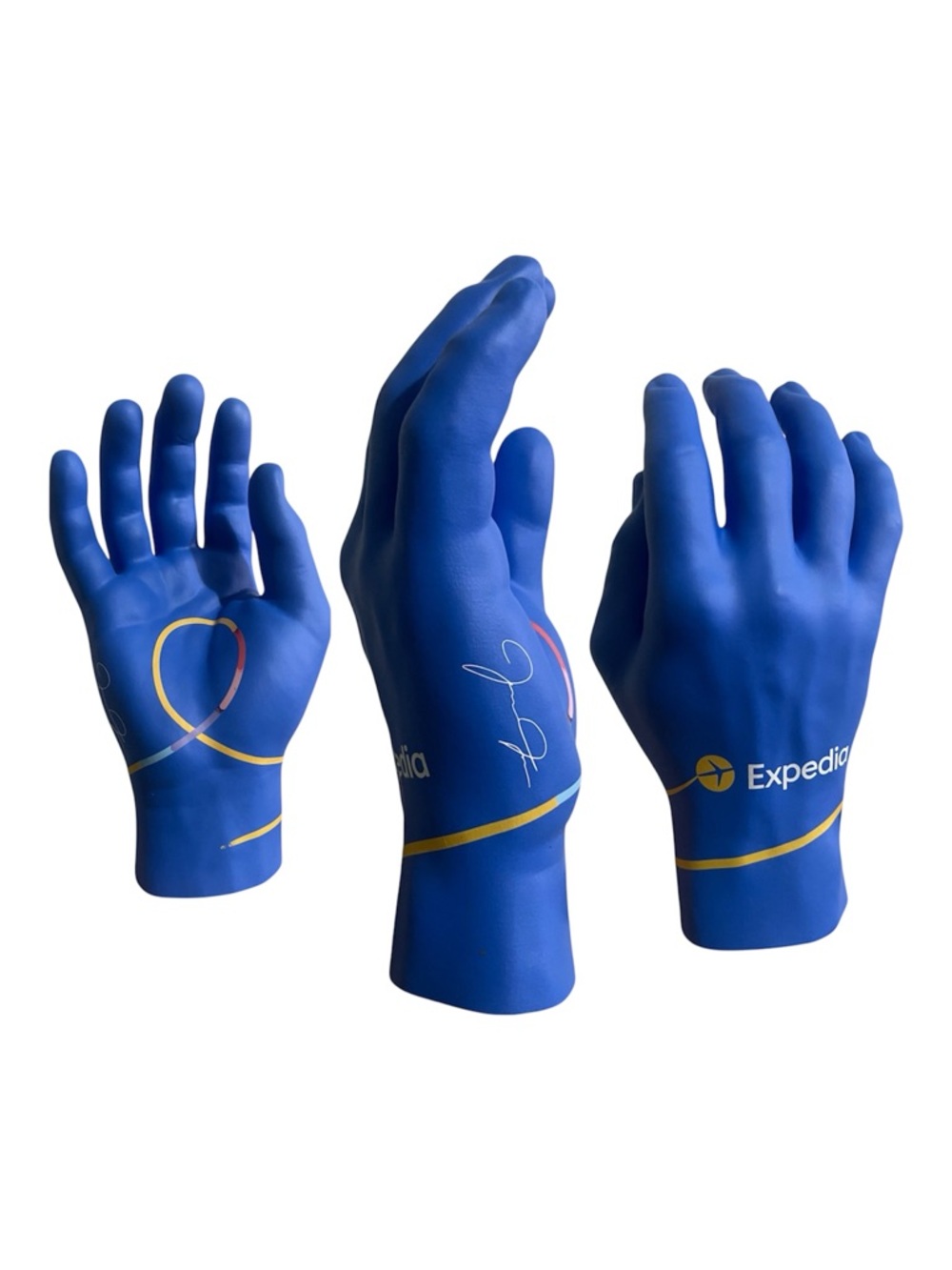 Joe Jonas Exact 3D Printed Hand Replica Expedia Signed Rare numbered 458/550